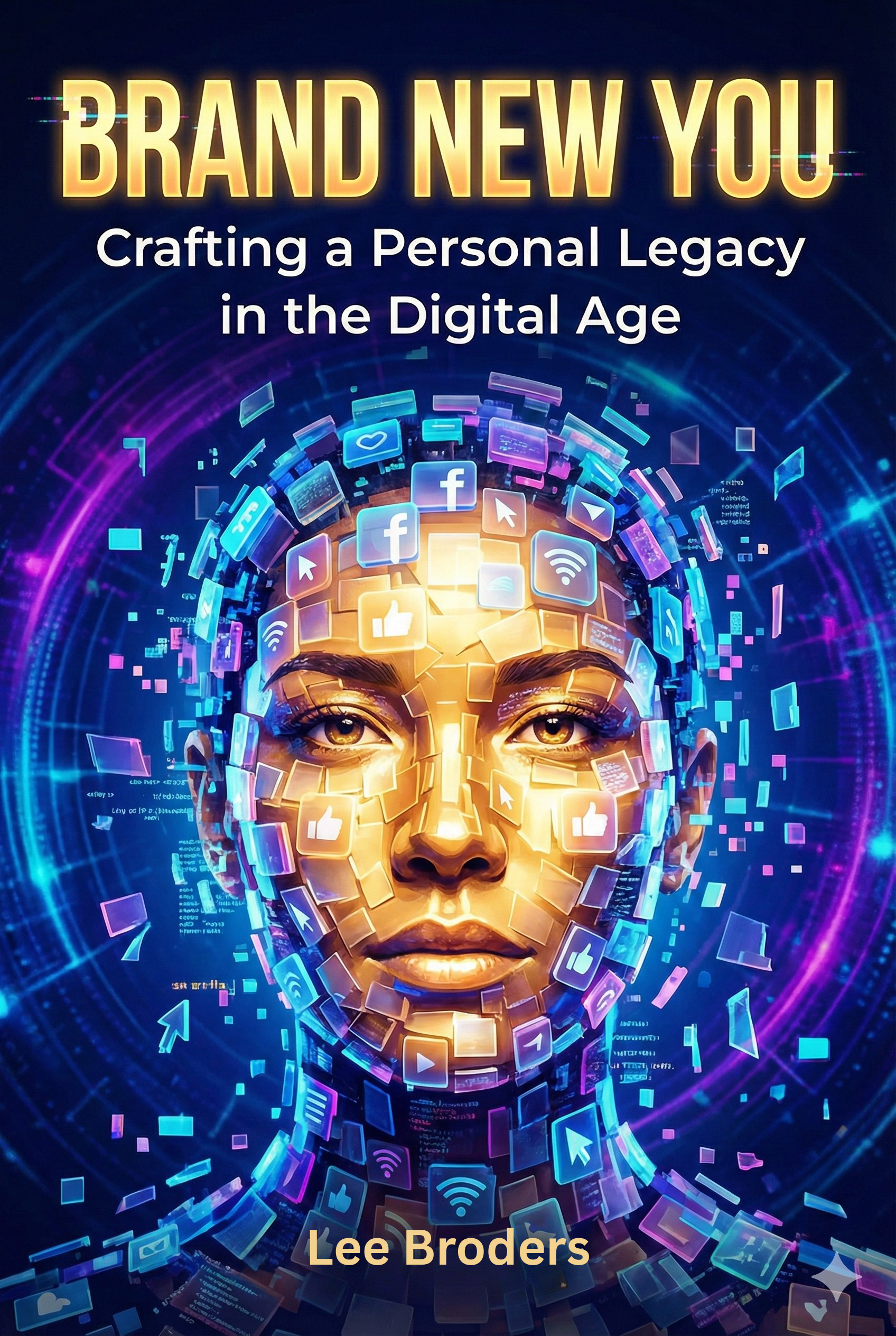 Brand New You book cover by Lee Broders